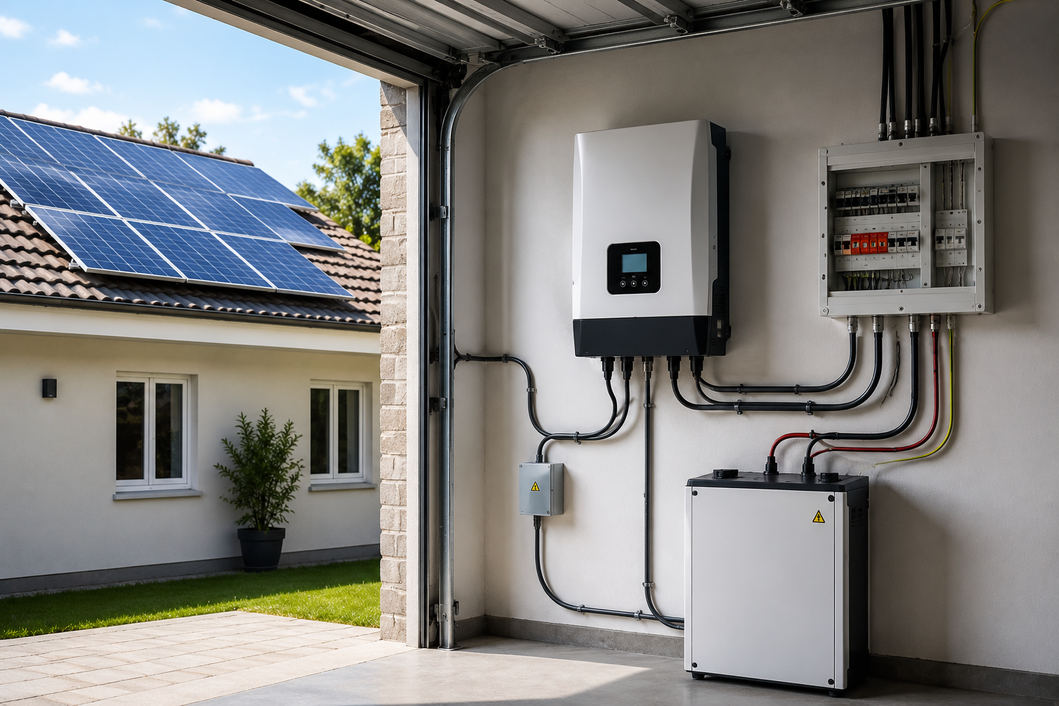 Hybrid Solar Power System